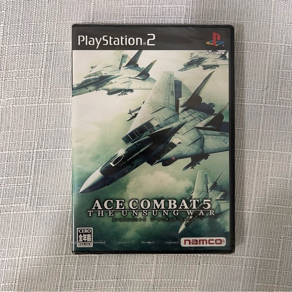 Ace Combat 5: The Unsung War PS2 PlayStation 2 Japan Import US Seller Sealed NEW - Picture 1 of 5